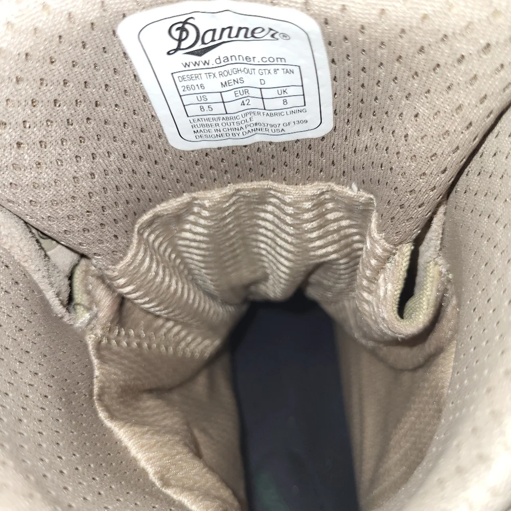 Danner Desert TFX Rough-Out 8
